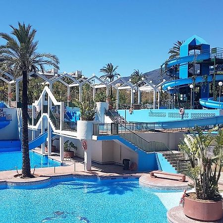 "Vive Benal Beach" Estudios Con Vistas Al Parque Acuatico Benalmadena Bagian luar foto