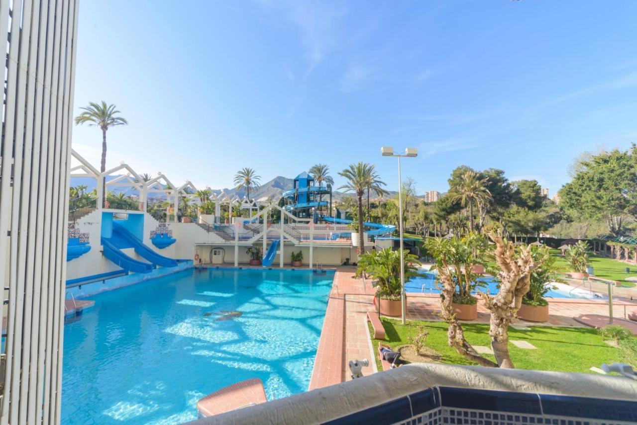 "Vive Benal Beach" Estudios Con Vistas Al Parque Acuatico Benalmadena Bagian luar foto